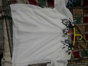 Elegant White Off-Shoulder Top