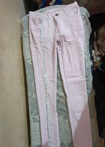 Light Pink Jeans Good Conditioner Beautiful