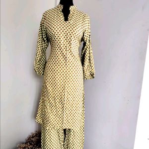 Printed Kurta and Pant Set