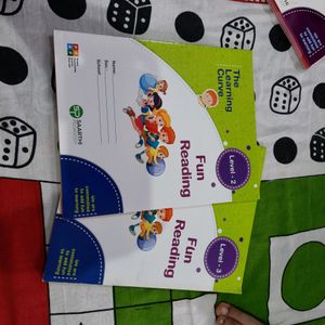 For Arpita: Junior KG Books Reading Fun(1)+ Hindi (3) Level1+ Gen Awareness (2 )