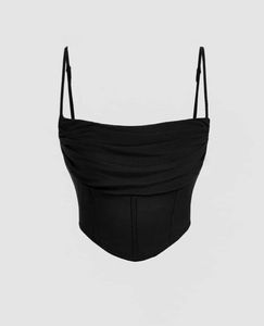 Black corset top from little box