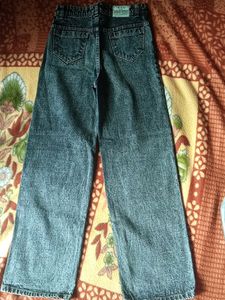 Charcoal Straight Jeans