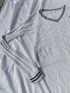 H&amp;m Y2k Cable Knit Sweater