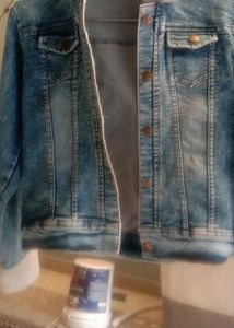 Women Denim Jacket 38 Size