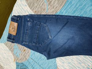 Dark Blue Denim Jeans