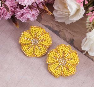 🌸 Handcrafted Flower Earrings 🌸