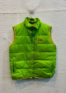 🇺🇸 Supreme Imported Puffer Vest - Bright Green