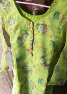 Floral Print Kurta