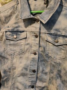 Acid Wash Denim Jacket