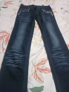 Beautiful Stunning Girl Jeans