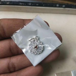 Silver Flower Pendant