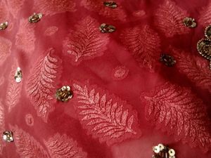Copper Work Saree! 😍