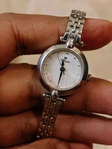Original Titan Silver Watch