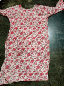 Floral Print Kurta