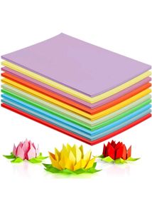 50 Pieces Colourful Craft Paper