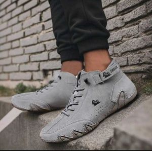 Gray Dbeck Ankle Boots
