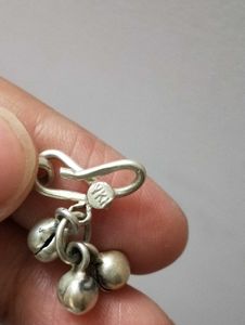 Pure Silver Anklets with Bells