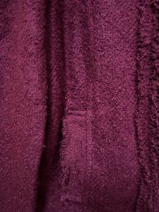 Purple Woollen Coat