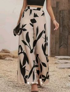 Floral Wide Leg Pants