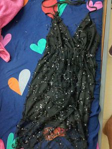 Sequin Embellished Party Dress
