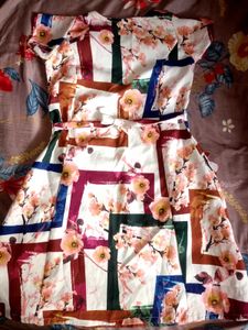Cheery Blossom 🌸 🍒Print Dress