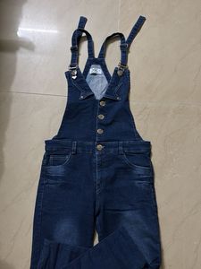 Denim Overalls - Size M