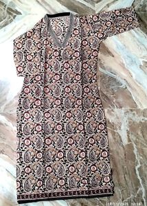 ajrakh kurti and indigo kurt