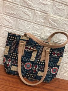 Patterned Tote Bag
