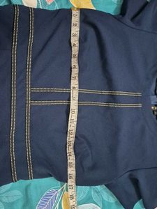 Navy Blue Midi Dress