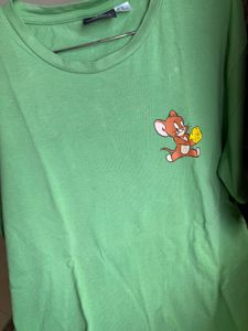 Combo Of 2 H&amp;M Green Relaxed Fit Tee