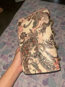 Flower Printed Sling Bag