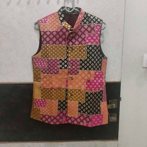 multicolored men's jacket