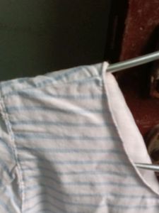 Striped Sundress with Tie Back