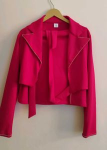 Vesy Stuning Short Blazer With Skirt