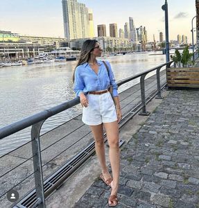 Next Y2k High Waist Cotton Shorts