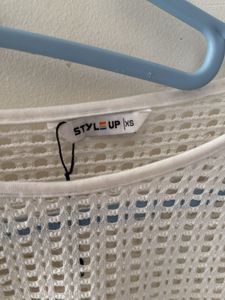 Crochet Knit Crop Top