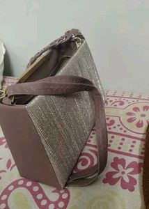 Elegant Mauve Handbag