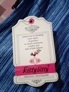 Blue Striped Fashion Top