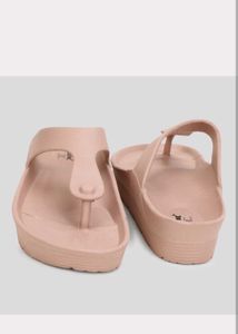 Nude Platform Flip-Flops