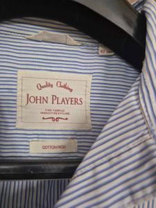 Striped John Players Shirt for Men | 42 |