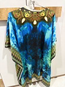 Elegant Embellished Kaftan Top