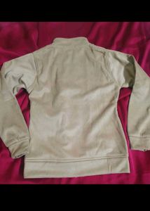 Beige Zip-Up Jacket