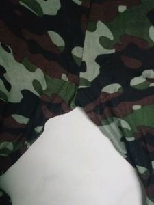 Army Print Jeggings For Gym