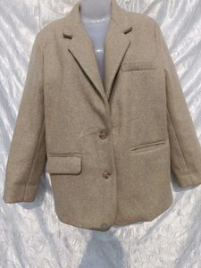 Korea Beige Oversized Blazer 🤍☃️