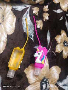 Mini Sanitizer Bottles Chain