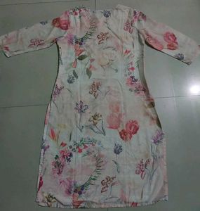 Floral Embroidered Kurti New Like