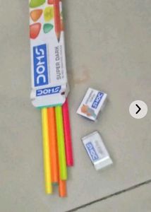 Lunch Box K Sath  Pencils Free