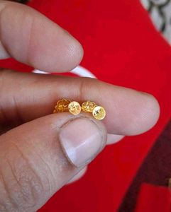 Stud Earrings Gold