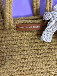 Cute Tote Bag with Bow