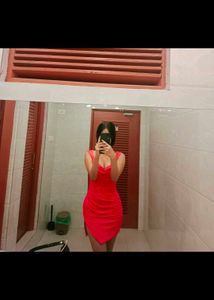 Pink Back-Tie Mini Dress